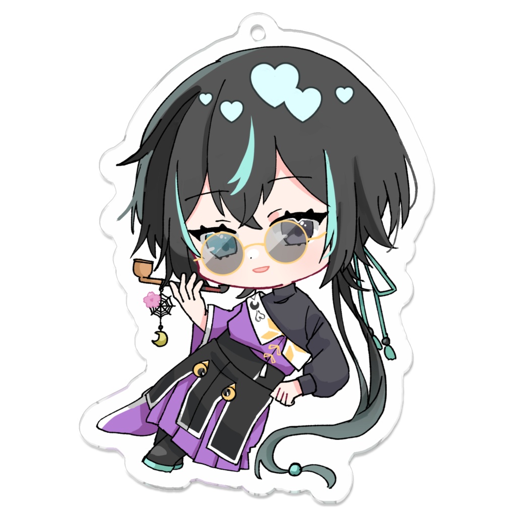 月斗 中華風アクリルキーホルダー