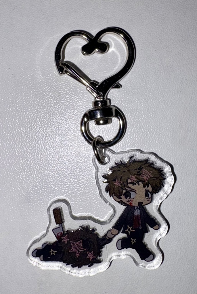 引きずりキーホルダー