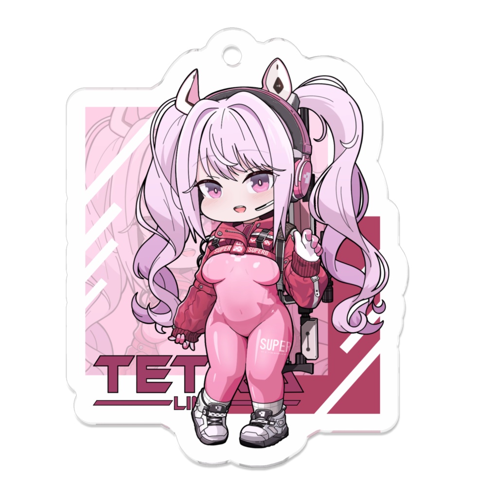 ミニアリスのアクリルキーホルダー