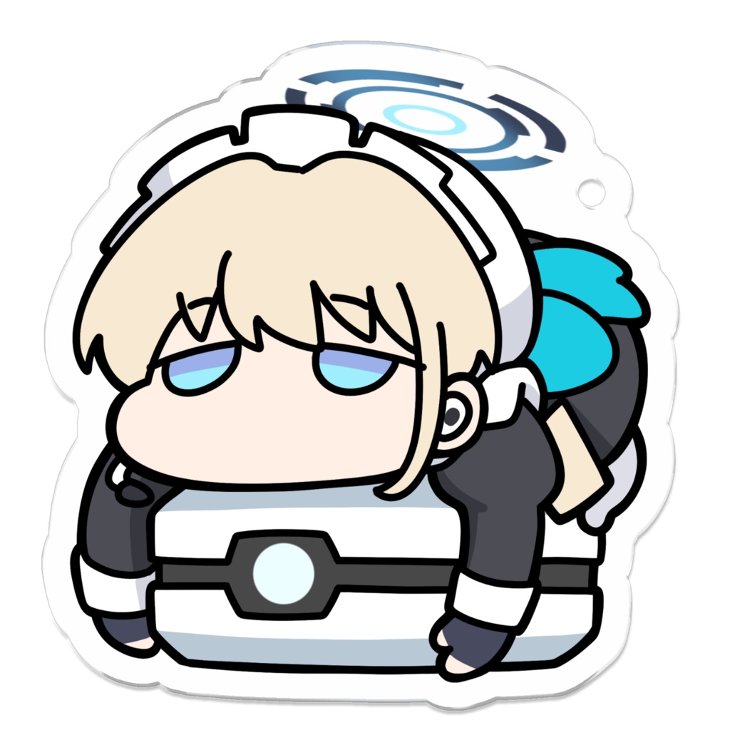 かんたんトキのアクリルキーホルダー２