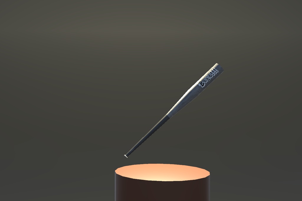 Baseballschläger_Baka!!! in 7 different designs + Material + Sound + Unity Pack for Animations