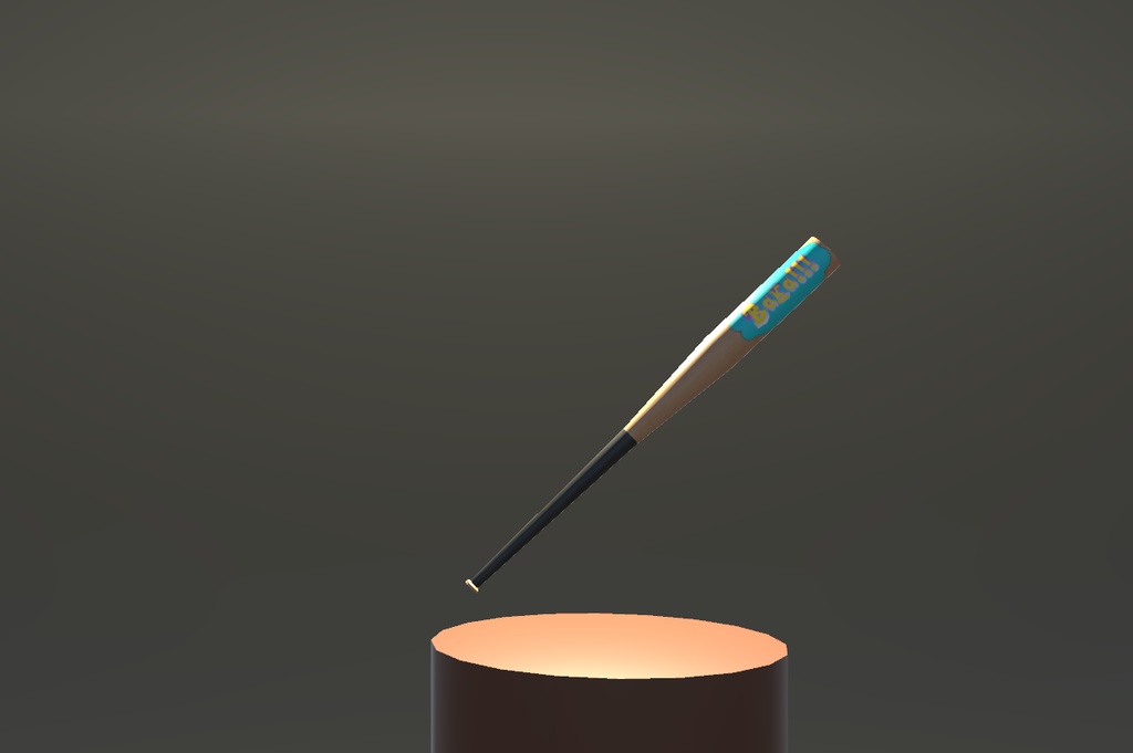 Baseballschläger_Baka!!! in 7 different designs + Material + Sound + Unity Pack for Animations