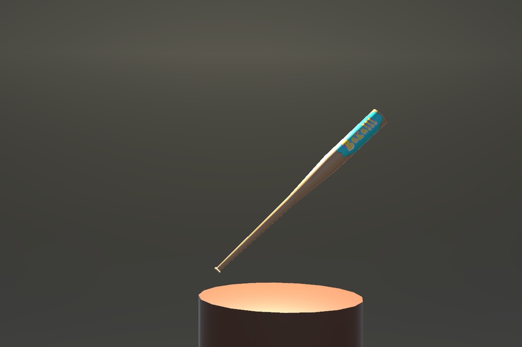 Baseballschläger_Baka!!! in 7 different designs + Material + Sound + Unity Pack for Animations