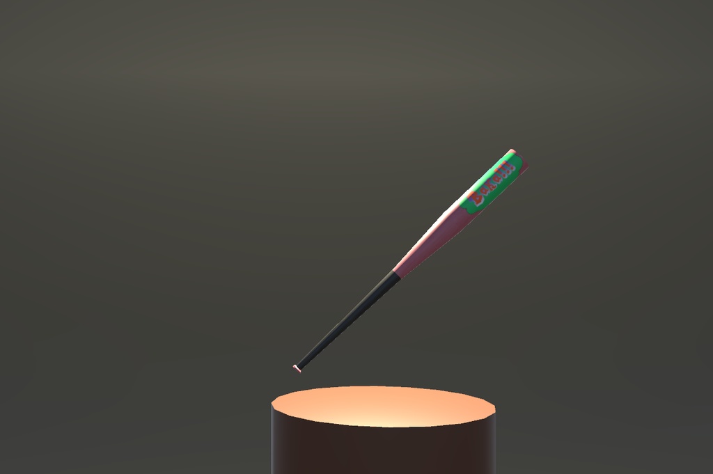 Baseballschläger_Baka!!! in 7 different designs + Material + Sound + Unity Pack for Animations