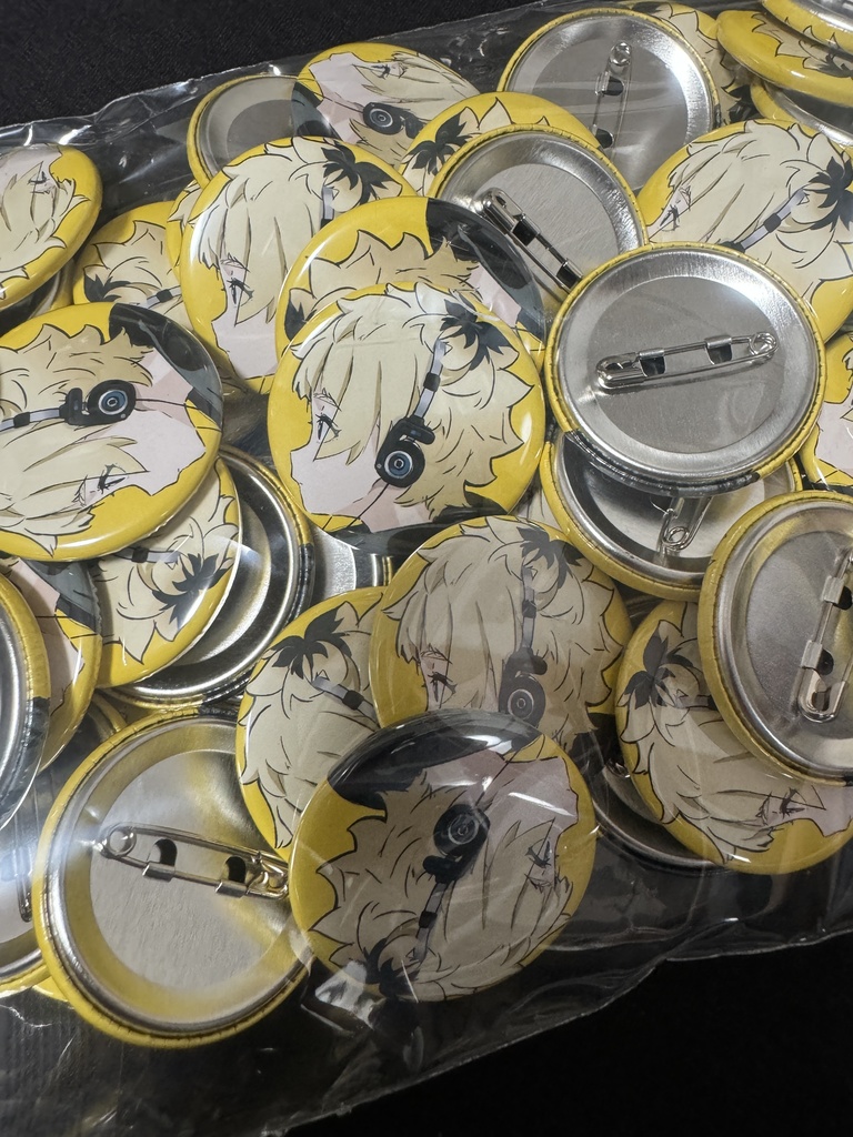 めだいアイコン缶バッジ