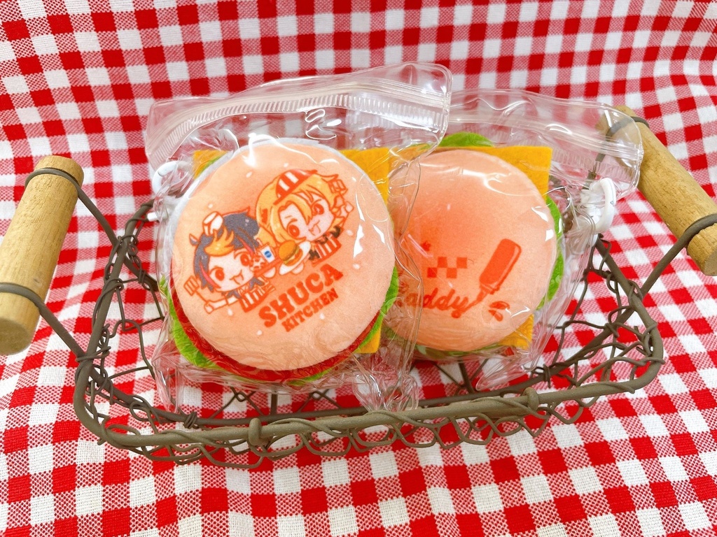 Shuca ハンバーガーキーホルダー