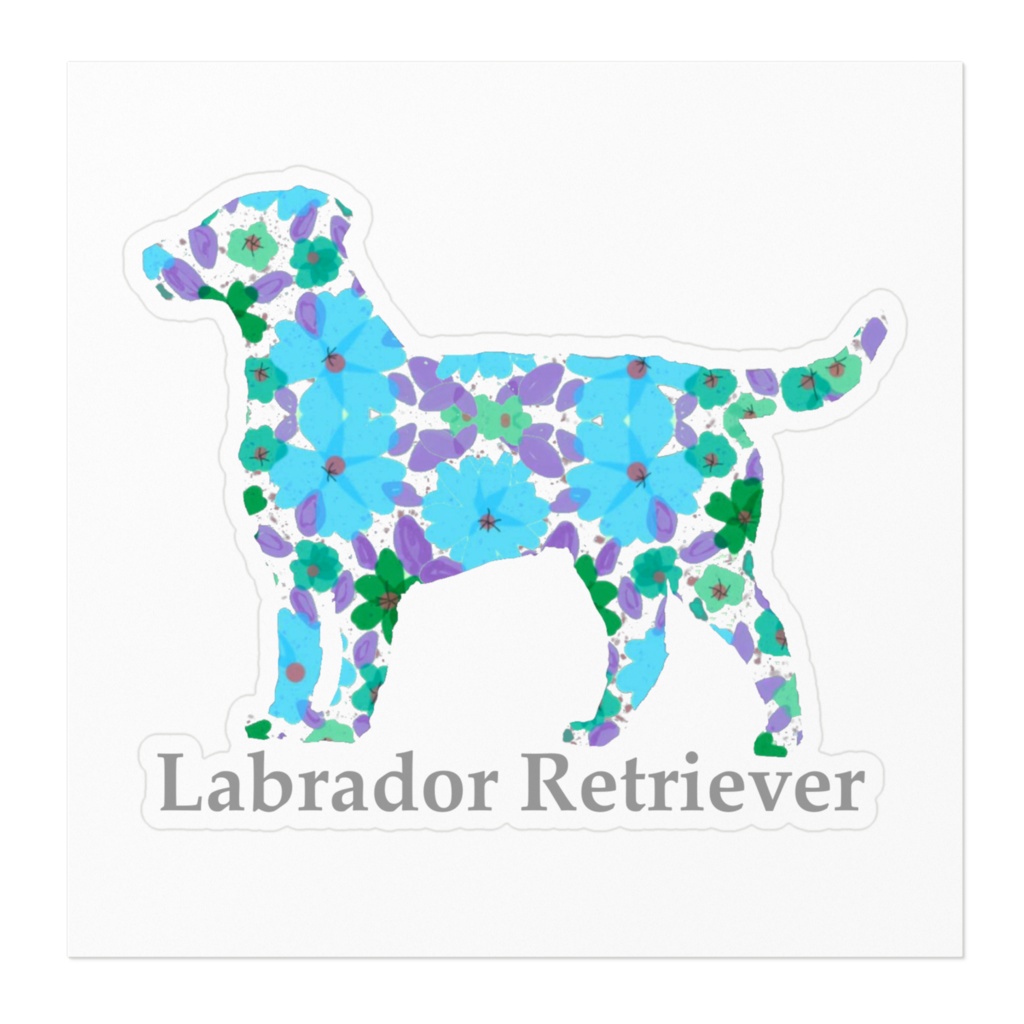 花ワンコ ラブラドールレトリバー