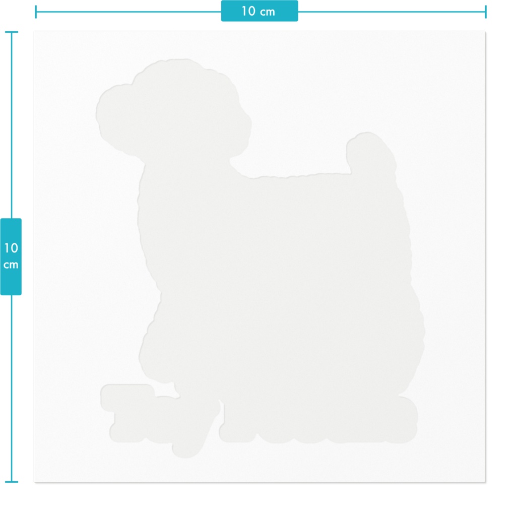 花ワンコ トイプードル
