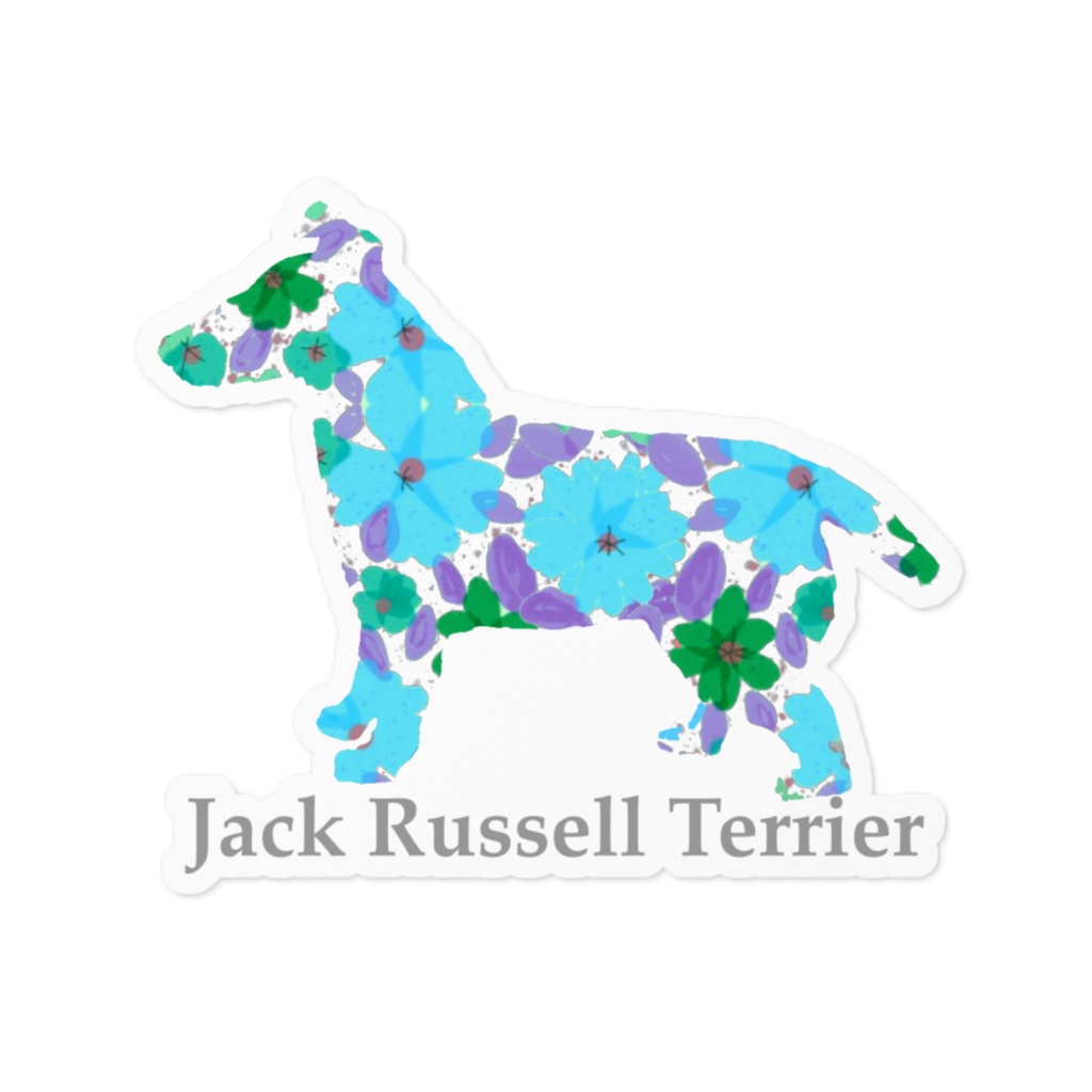 花ワンコ　ジャックラッセル