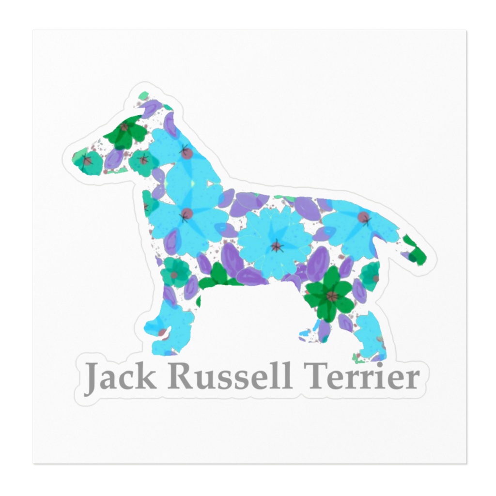 花ワンコ ジャックラッセル