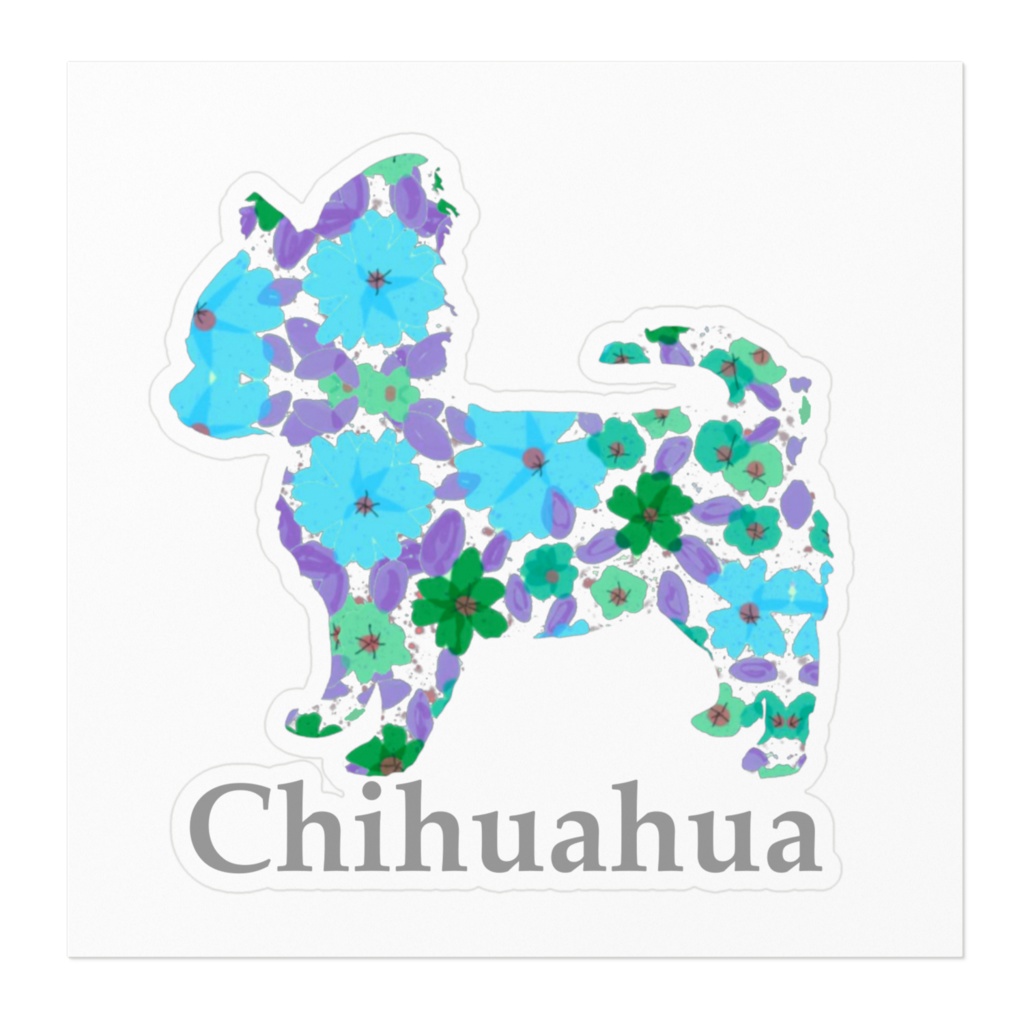 花ワンコ チワワ