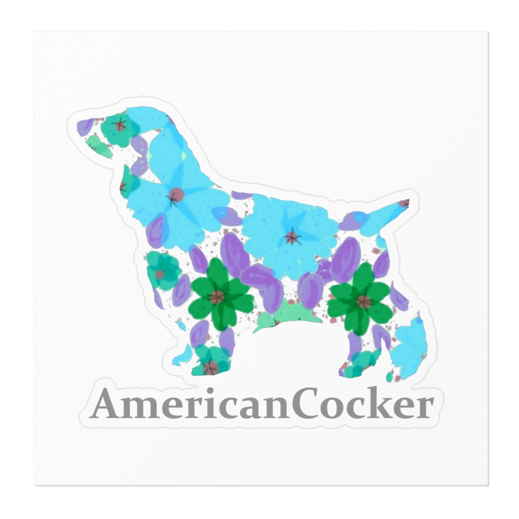 花ワンコ アメリカンコッカー