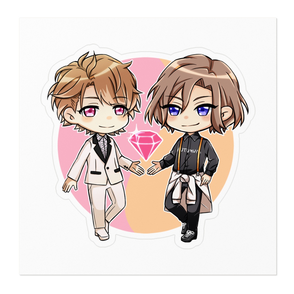 A3!ステッカー(茅ヶ崎至&摂津万里)