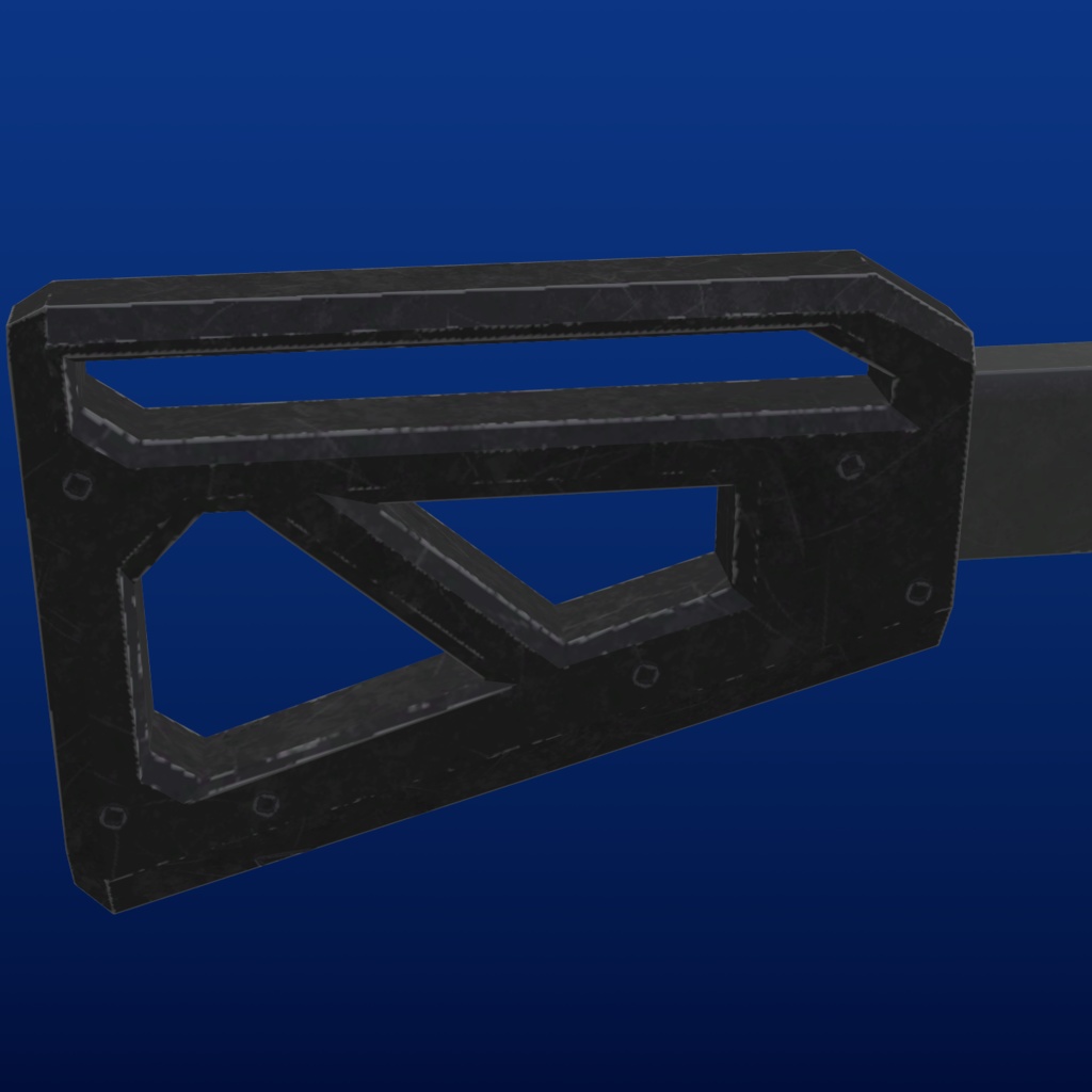 VRChatアバター向け武器 レーザーライフル