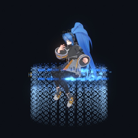 VRChatアバターAFK用パーティクルエフェクト