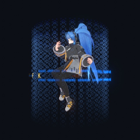VRChatアバターAFK用パーティクルエフェクト
