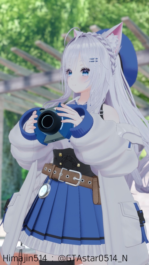 9 Color patterns Round Camera VirturalLens対応