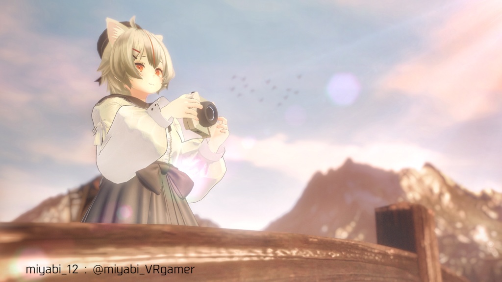 9 Color patterns Round Camera VirturalLens対応