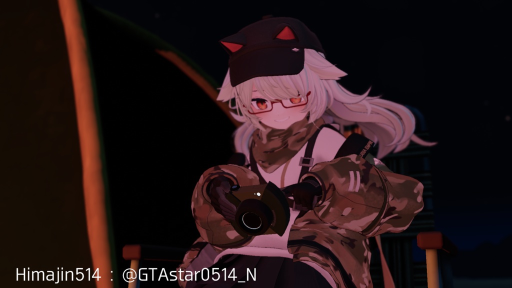 9 Color patterns Round Camera VirturalLens対応