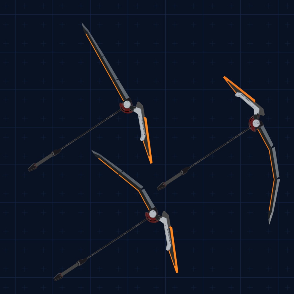 VRChatアバター向け武器モデル Bescythe