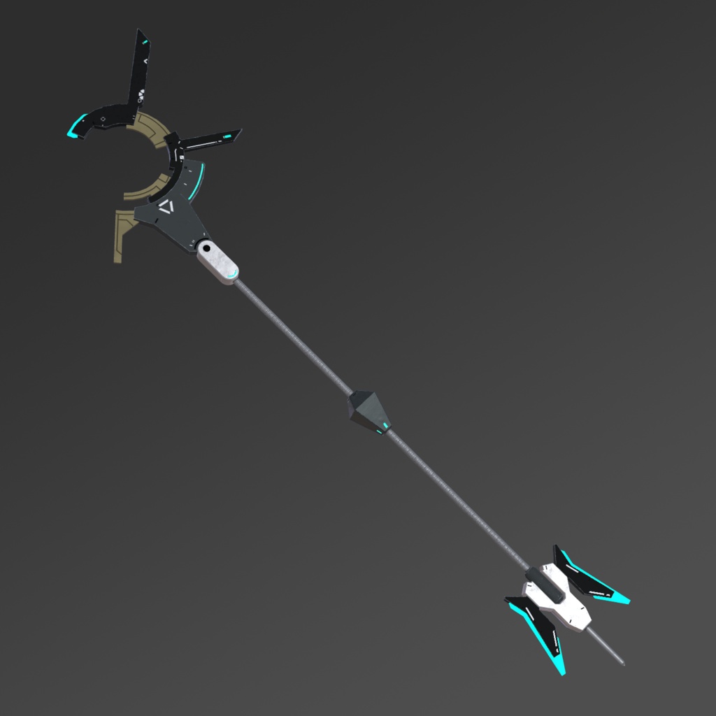 VRCアバター向け武器モデル ARCRod