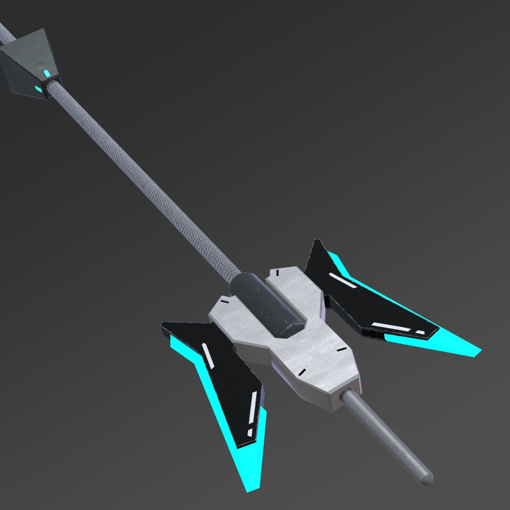 VRCアバター向け武器モデル ARCRod