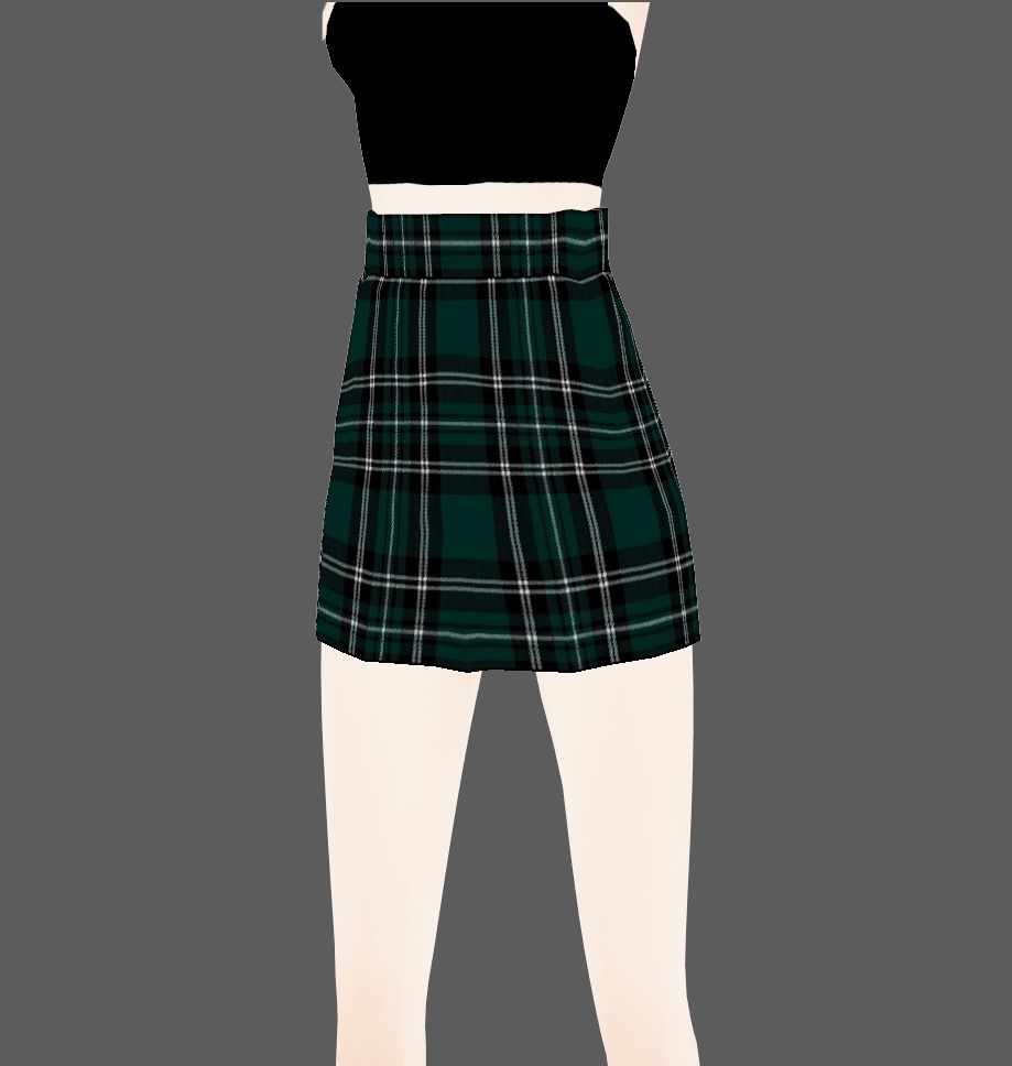 green skirt castom