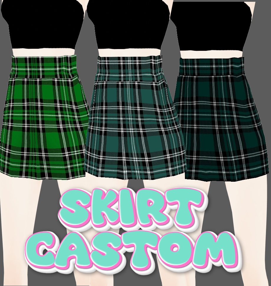 green skirt castom