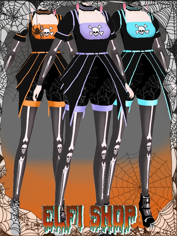 Two Halloween costumes + a gift