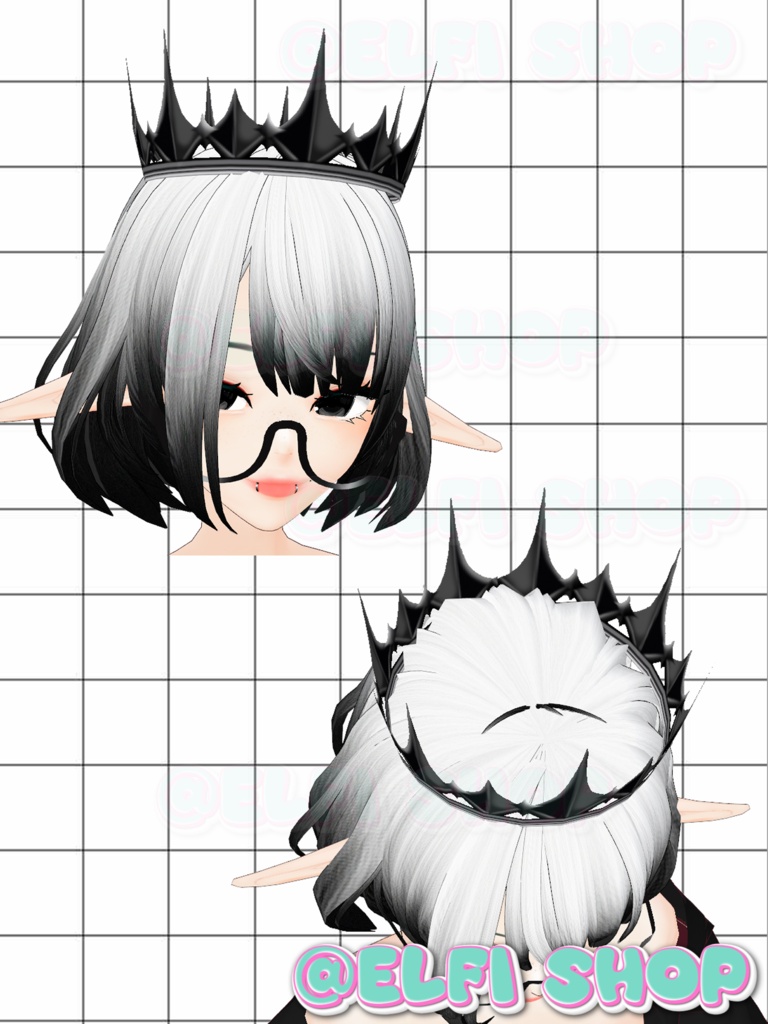 ROYAL CROWN vroid castom