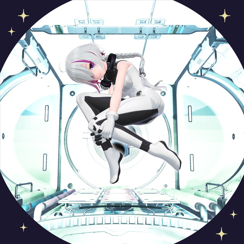 【VRChat 】オリジナル3Dアバター P05_ASTRO