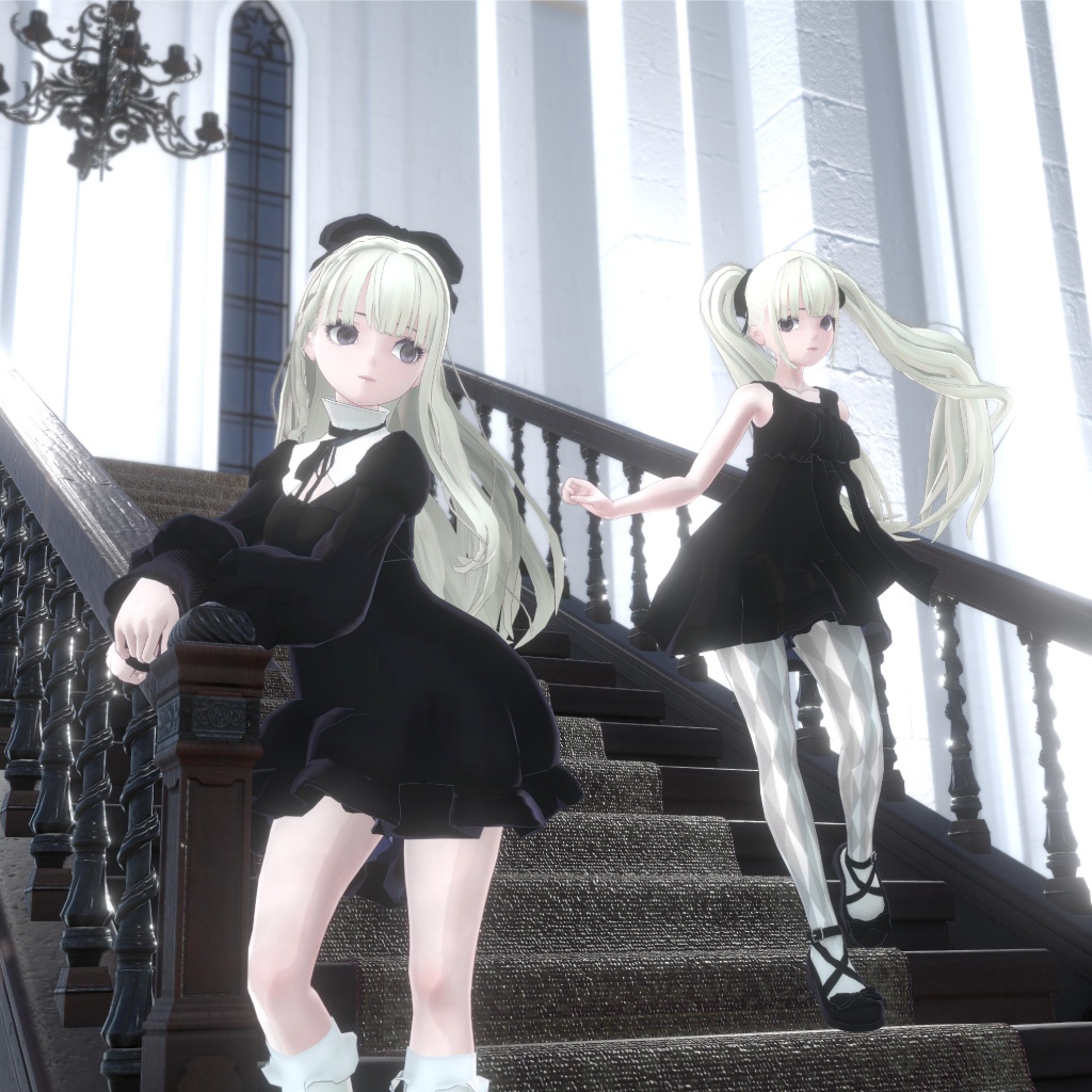 【VRChat 】オリジナル3Dアバター 「P08_Federica」