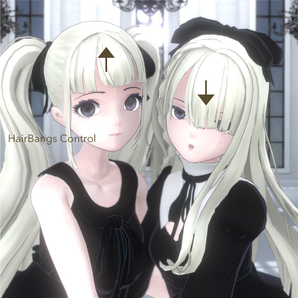 【VRChat 】オリジナル3Dアバター 「P08_Federica」