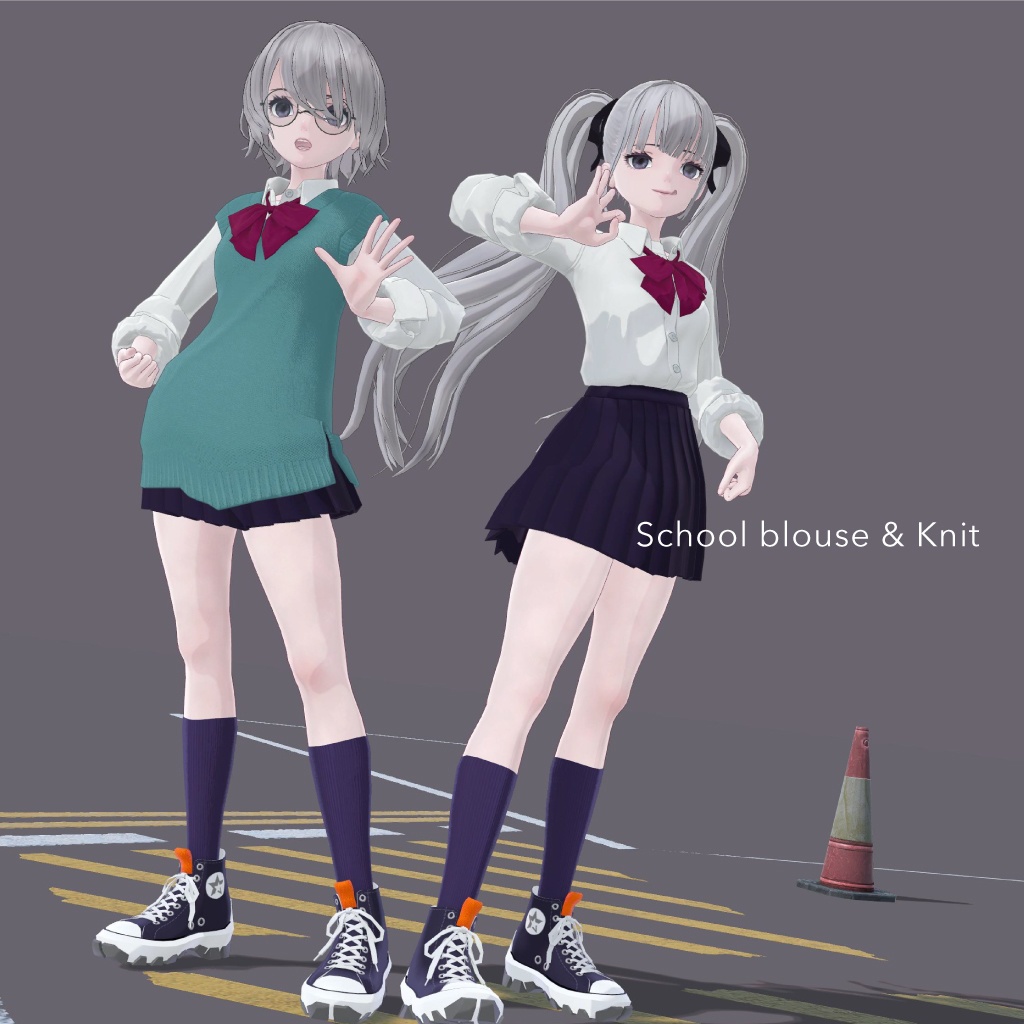 VRCアバター「 P08_Federica ver.ALTRO」