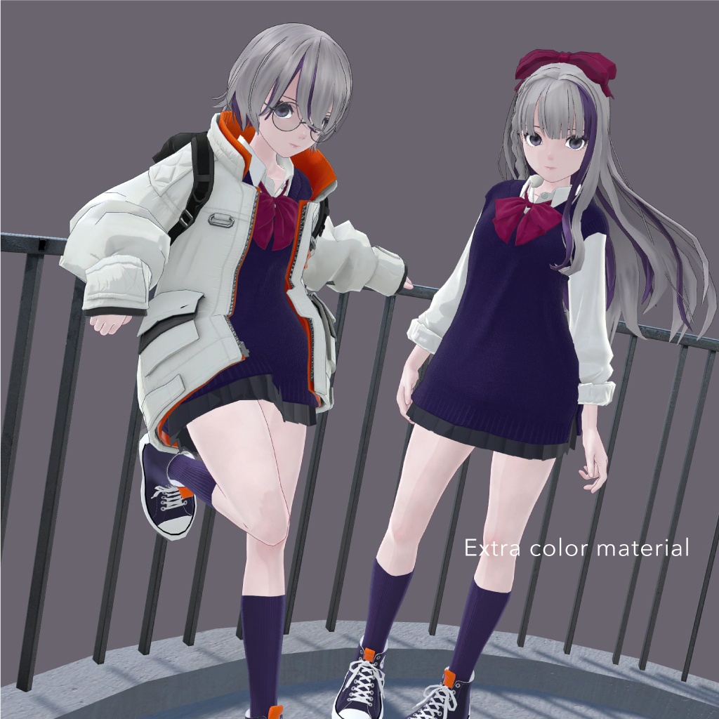 VRCアバター「 P08_Federica ver.ALTRO」