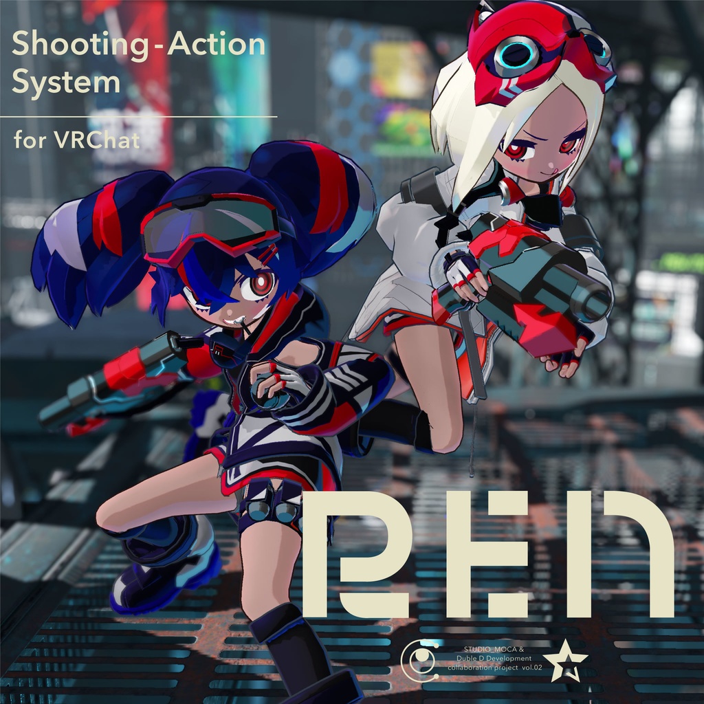 【VRChat 】オリジナル3Dアバター「REN」