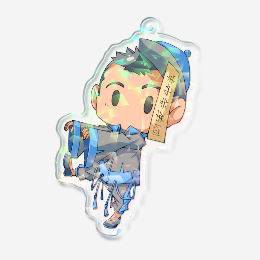 ホログラムアクリルキーホルダー