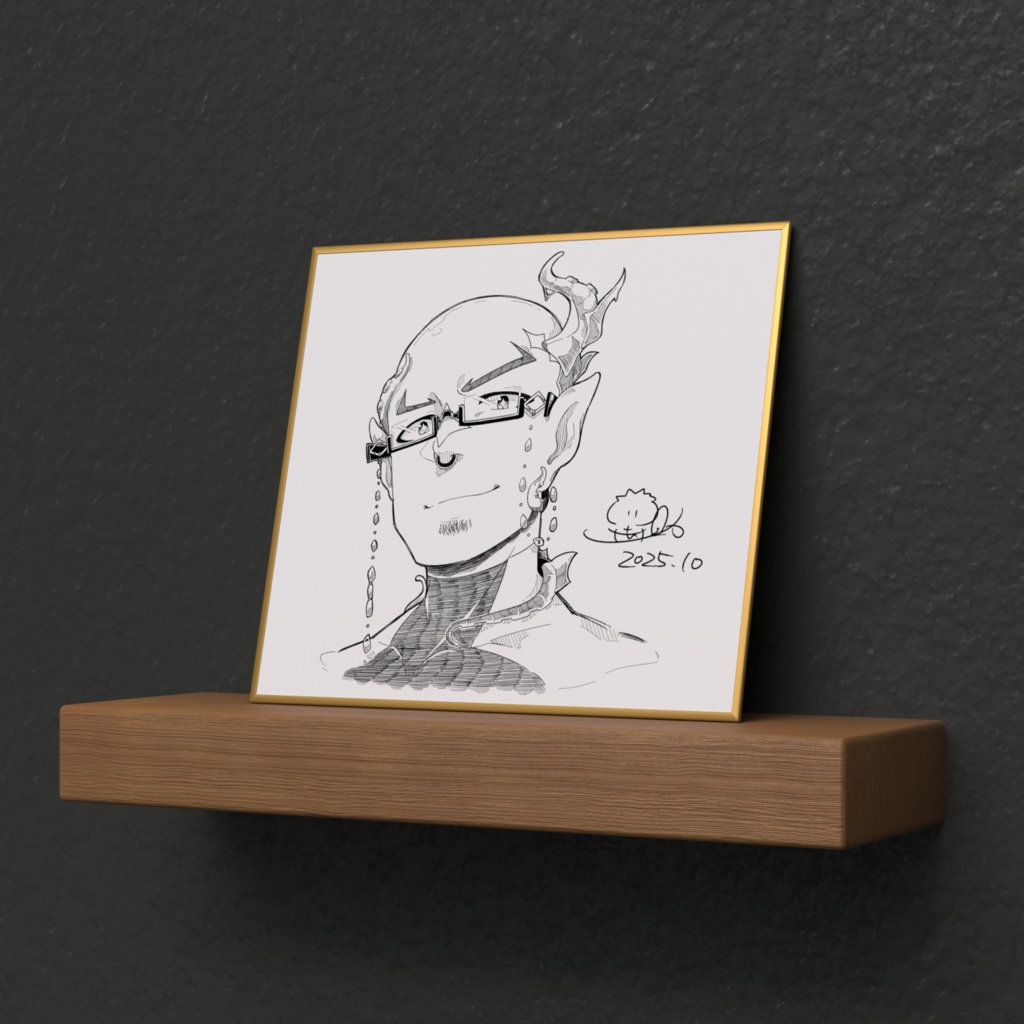 オリキャラ ミニ色紙