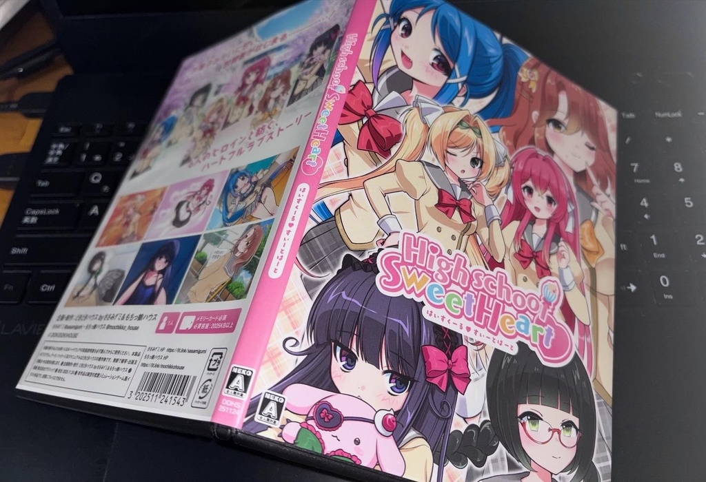 架空のギャルゲー本『Highschool♡SweetHeart』