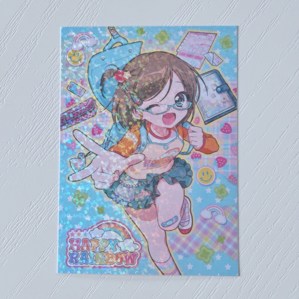 きらきらキービジュアルステッカー