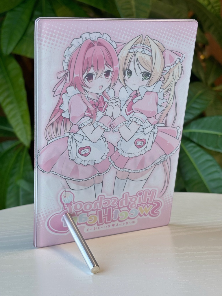 【2点限定】H♡S 直筆サイン入りガラスパネル