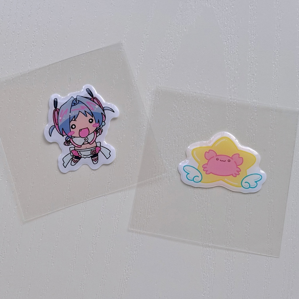 ぷっくりドーミングシール2種