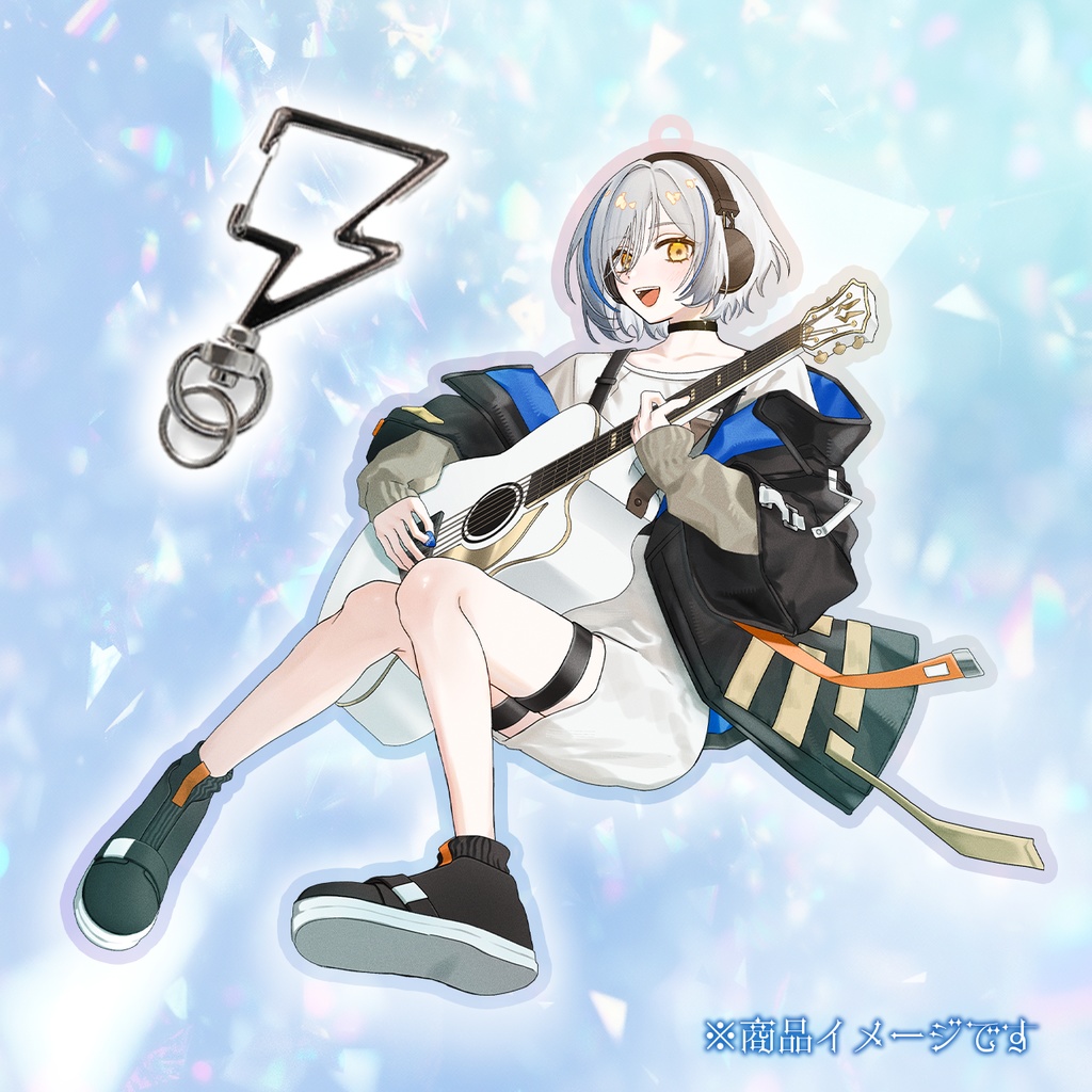 【音魂ヒビク】2周年記念アクリルキーホルダー/ライブグッズ再販【4月下旬発送】