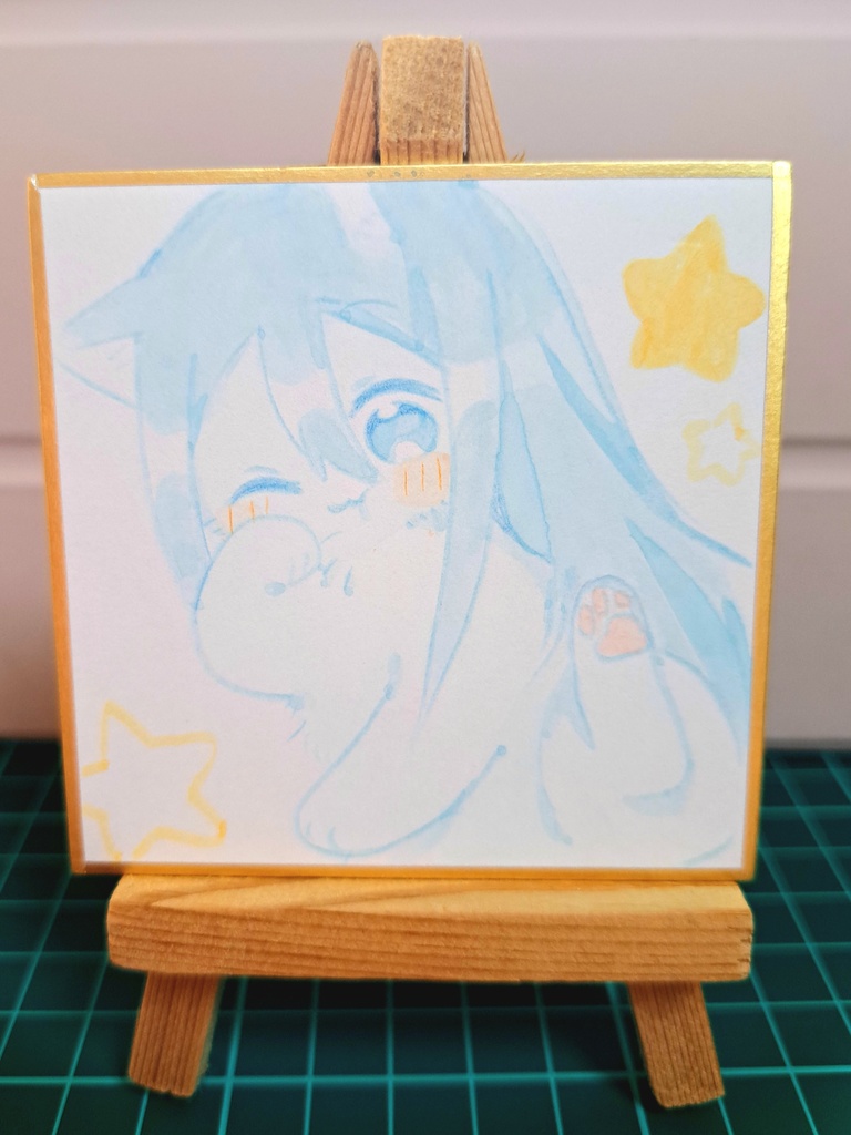 かにゃでの色紙③