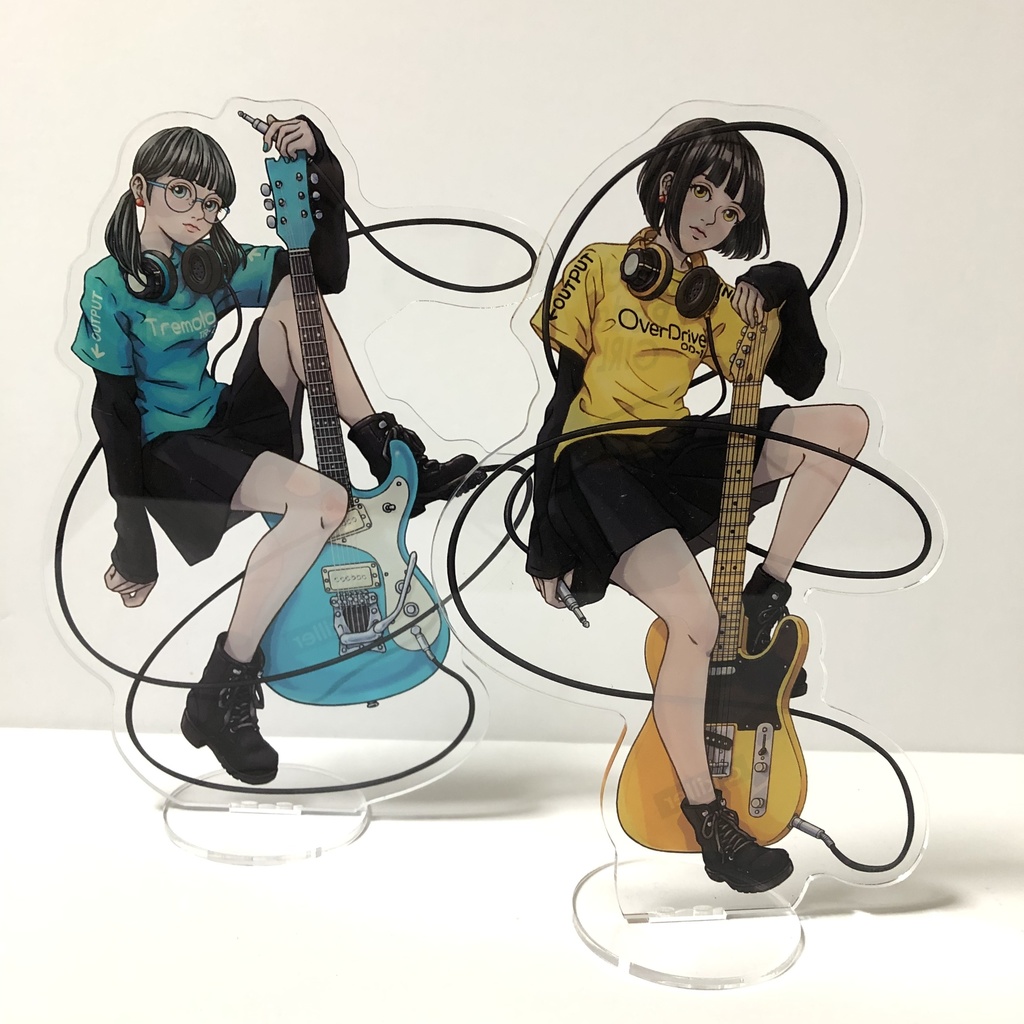 アクリルスタンド エフェクターガール トレモロ