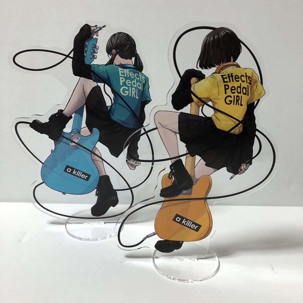 アクリルスタンド エフェクターガール トレモロ