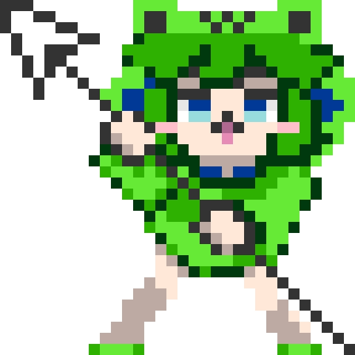 アマミヤサツキのマウスカーソル【無料】