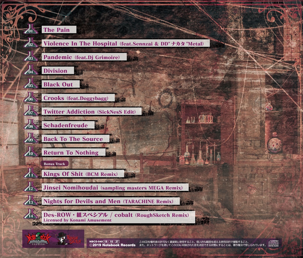 NBCD-040_RoughSketch / VIOLENCE IN THE HOSPITAL