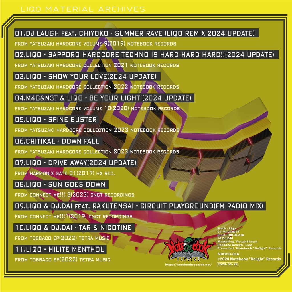 NBDCD-016_Liqo - Material Archives