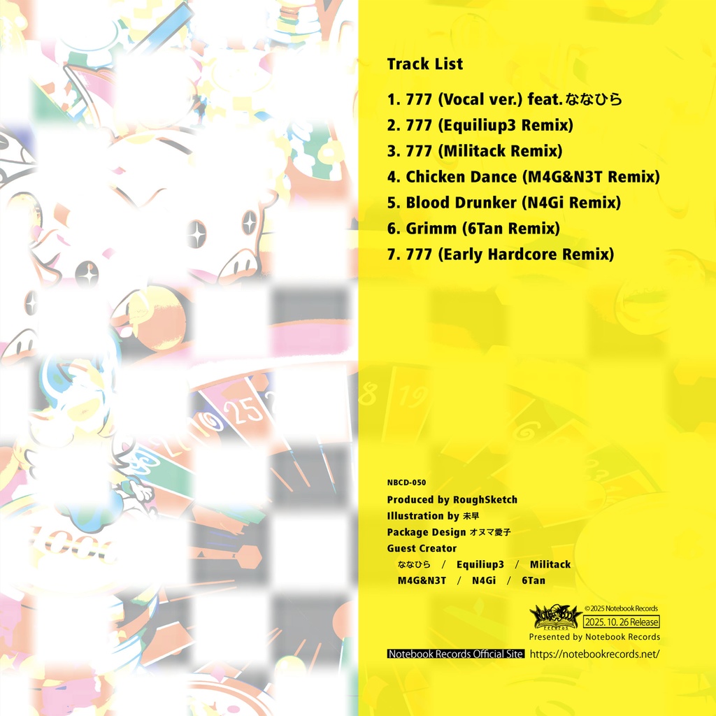 NBCD-050_RoughSketch - 777+α Remixes